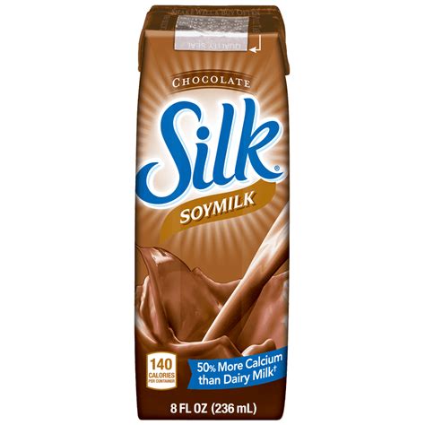 (18 count) Silk Soymilk, Chocolate, 8 fl oz - Walmart.com - Walmart.com