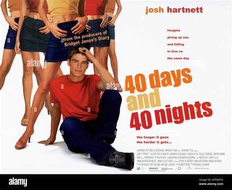 JOSH HARTNETT, 40 DAYS AND 40 NIGHTS, 2002 Stock Photo - Alamy