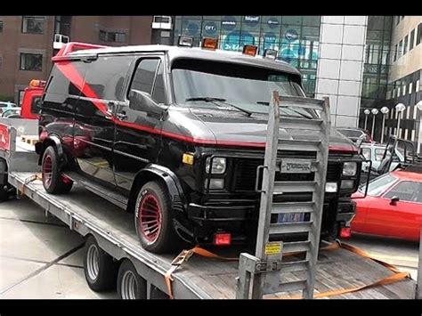 The A-Team GMC Van arriving at Cars & Coffee Amsterdam 21-05-2016 - YouTube