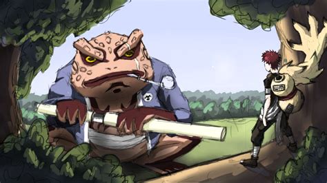 Gaara vs Gamabunta by NowISee17 on DeviantArt