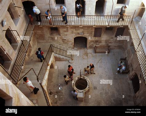 Inside the keep Chateau d If Marseille France Stock Photo - Alamy