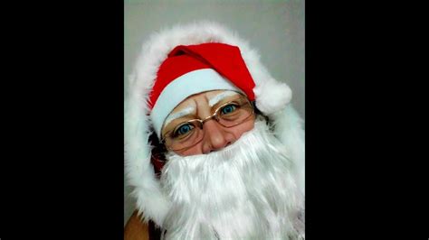 SANTA CLAUS MAKEUP TUTORIAL - YouTube