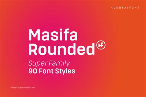 25+ Best Rounded Fonts for Graphic Design, Branding & Logos