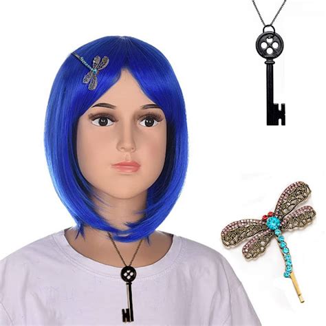 Blue Coraline Wig For Sale (2024 Update) - Tattooed Martha