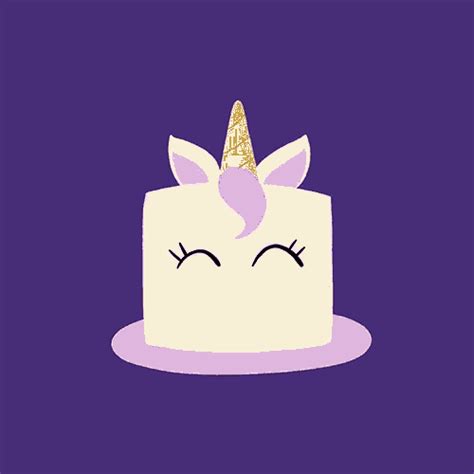 Unicorn Cake GIF - Unicorn Cake Birthday - Discover & Share GIFs