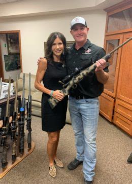 PHOTO Kristi Noem Bought A New Elk Hunting Rifle To Use In South Dakota