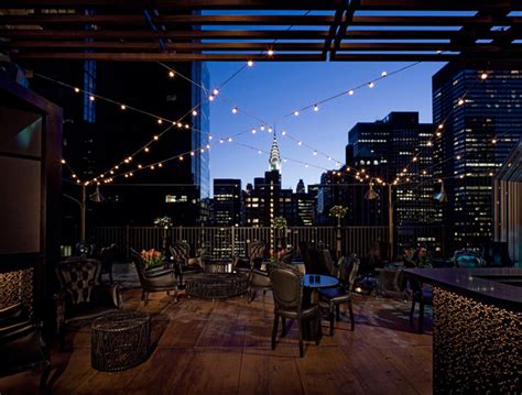 » ROOFTOP BARS! Upstairs bar at the Kimberly Hotel by Frank Denner, New York