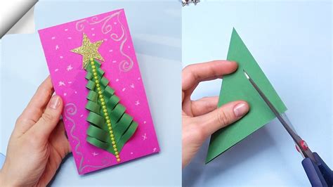 DIY christmas cards easy | How to make christmas card | Christmas card ...