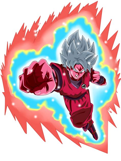 Goku Super Saiyan Blue Kaioken X10 (Aura) by ChronoFz on DeviantArt