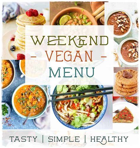 Weekend Vegan Menu | Planted365