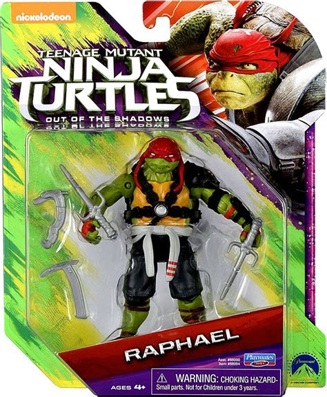 Teenage Mutant Ninja Turtles Out of the Shadows Raphael Action Figure Playmates - ToyWiz