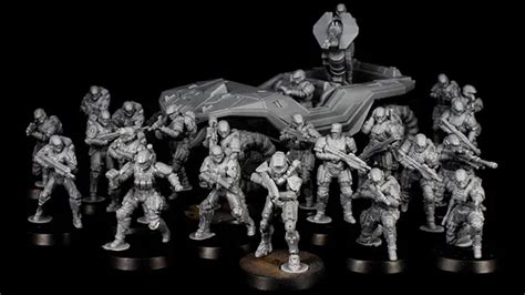 FREE 3D Printed Halo Miniatures for Ground Command and Halo Tactics - FauxHammer