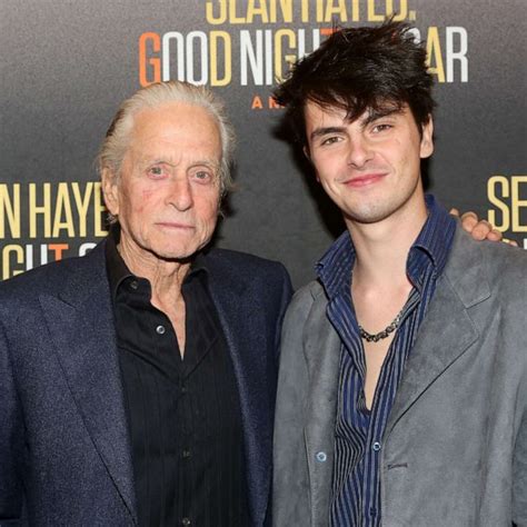 Michael Douglas, son Dylan step out for Broadway opening night of 'Good ...