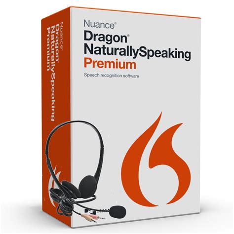 Nuance K609A-F00-13.0 Dragon Naturally Speaking Premium Academic Version 13 Speech Recognition ...