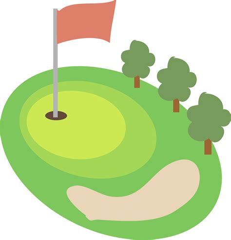 Clipart Golf Course