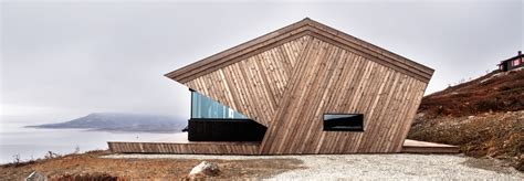 Sculptural wood cabin is an alpine retreat with magnificent views