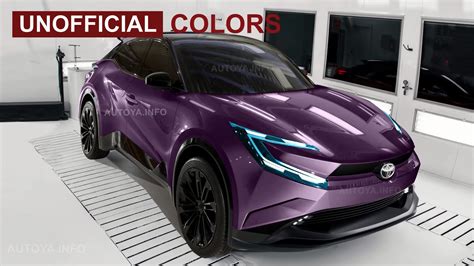 Second-Gen 2024 Toyota C-HR Digitally Revealed With a Ritzy Color ...