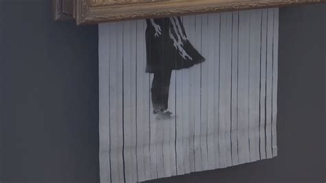 What Did We Miss? Shredded Banksy art on display in museum - WWAYTV3