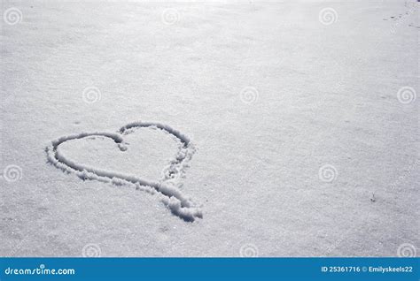 Cold Heart stock photo. Image of seasonal, feeling, horizontal - 25361716