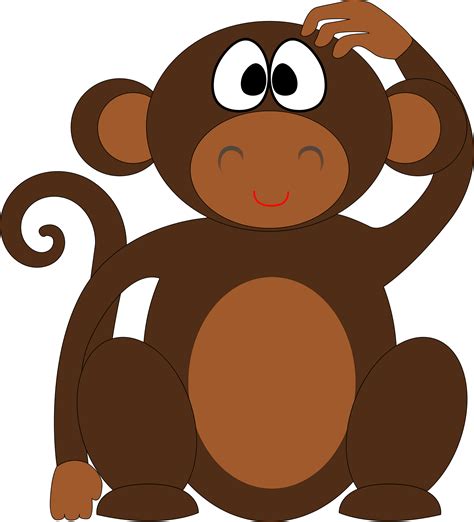 Cartoon Monkey Pictures : Monkey Cartoon Vector Cute | Bodenewasurk