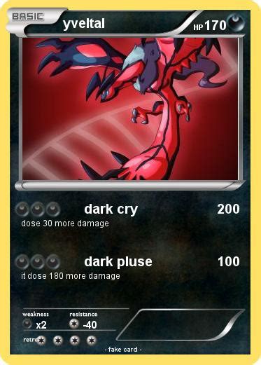 Pokémon yveltal 2596 2596 - dark cry - My Pokemon Card