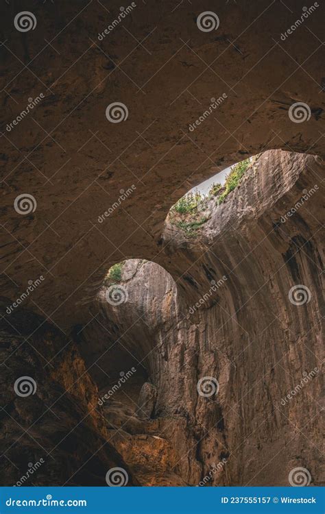 Prohodna Cave in Karlukovo, Bulgaria Stock Image - Image of tree, mountains: 237555157