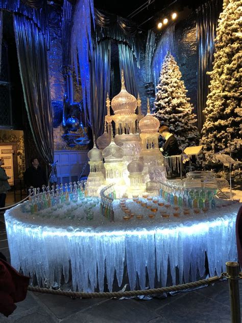 Hogwarts in the snow.. Yule ball decorations! | Harry potter yule ball, Yule ball, Yule ball ...