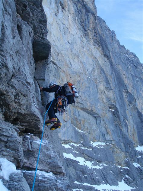 Guy Steven: North Face of the Eiger 1938 Route