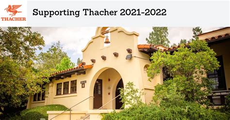 Supporting Thacher 2021-2022 | The Thacher School