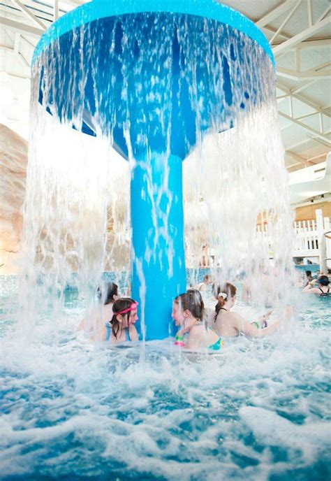 Take a shower at Splash Waterworld Skegness!