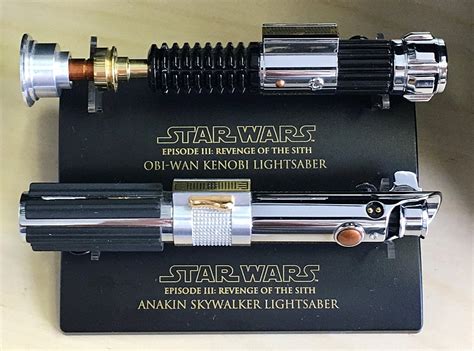 Found my Master Replicas 0.45 lightsabers at the MIL's place over the holidays! : StarWars