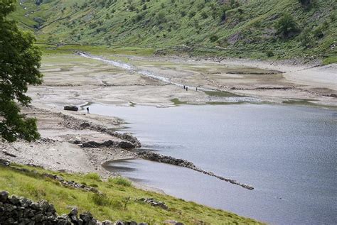 Haweswater Reservoir 2010 Drought. Photograph by Mark Williamson - Fine ...