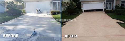 Before & After Gallery - Concrete Designs FL