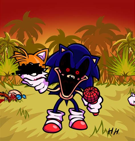 FNF Vs Sonic exe by HydroHarp on Newgrounds