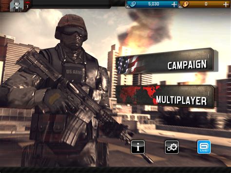 Modern Combat 3: Fallen Nation Screenshots for iPad - MobyGames