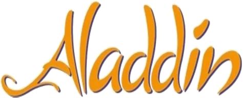 Aladdin 1992 logo (transparent) by haroun2022fan on DeviantArt