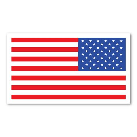 Mini Reversed American Flag - Magnet at Sticker Shoppe