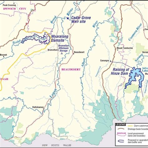 Map of Queensland showing all regions which were sampled as a part of ...