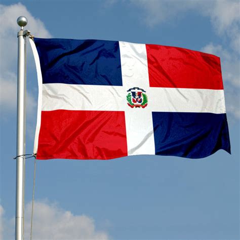 Dominican Republic Flag 3x5 Printed Flag - State Street Products