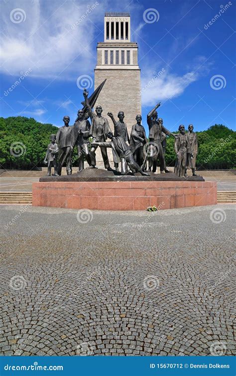 Buchenwald Holocaust Memorial Editorial Photography - Image of facism ...