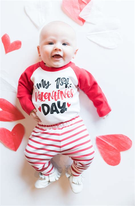 Cute 1st Valentine's Day outfit | Baby valentines outfit, Boys ...