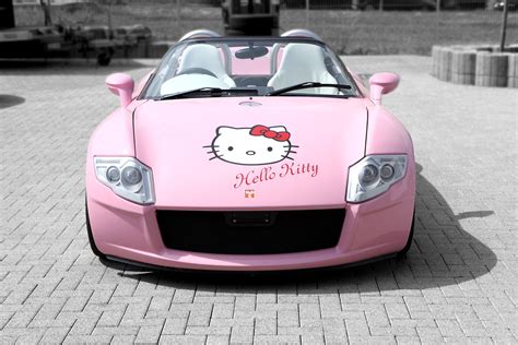 Hello Kitty Car - Yes Roadster by tbl2 on DeviantArt | Hello kitty car, Hello kitty car ...