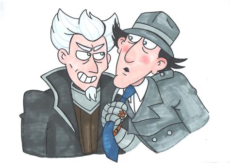 Dr. Claw and Inspector Gadget by Garrett-Strangelove on DeviantArt