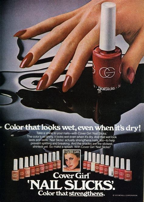 See top vintage nail polish colors & retro brands - Click Americana 80s Nails, Retro Nails ...