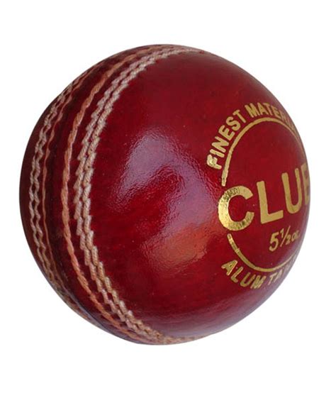 SAS Club Cricket Leather Ball: Buy Online at Best Price on Snapdeal