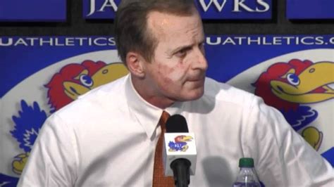 Texas Coach Rick Barnes post game after losing to Kansas - YouTube