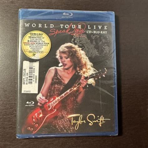 Taylor Swift World Tour Live Speak Now CD + Blu-ray - Best Buy Limited ...