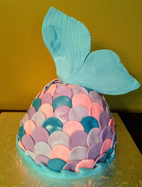 Mermaid tail cake | Mermaid tail cake, Cake, Mermaid tail