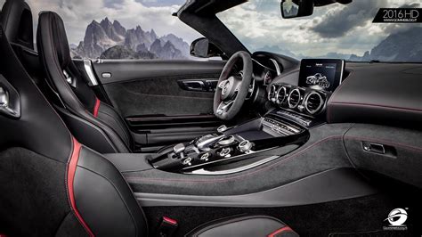 Mercedes AMG GT Roadster | THE AWESOME INTERIOR DESIGN - YouTube