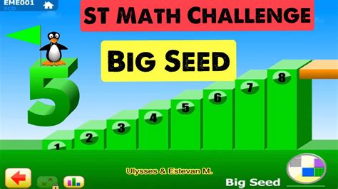 Big Seed | 5th Grade ST Math Challenge With JiJi The Penguin - YouTube